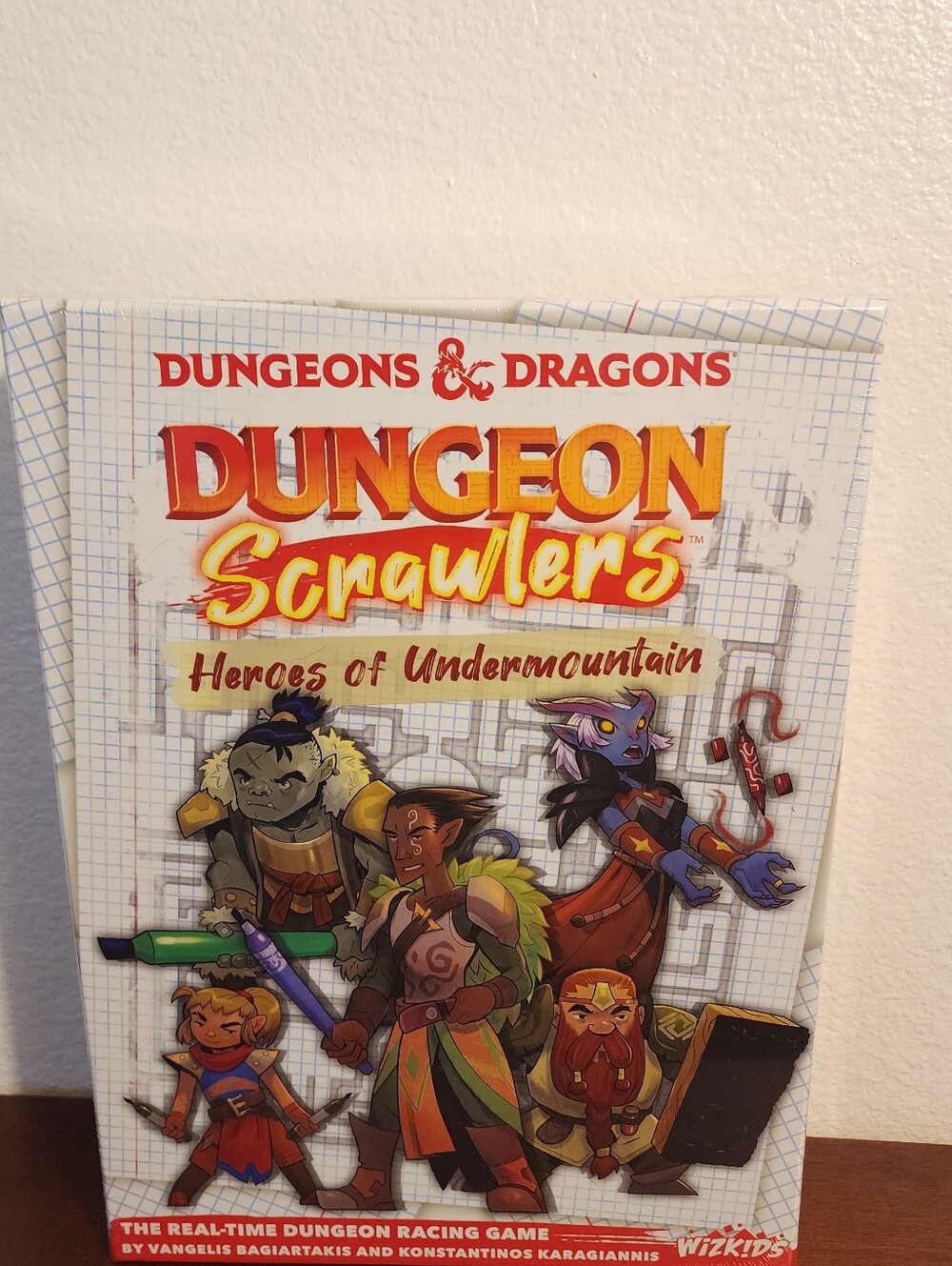 Dungeons & Dragons Dungeon Scrawlers: Heroes of Undermountain (Multicolor) New S